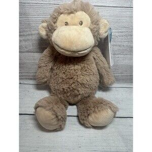 Carters Plush MUSICAL Monkey Tan Brown Stuffed Animal